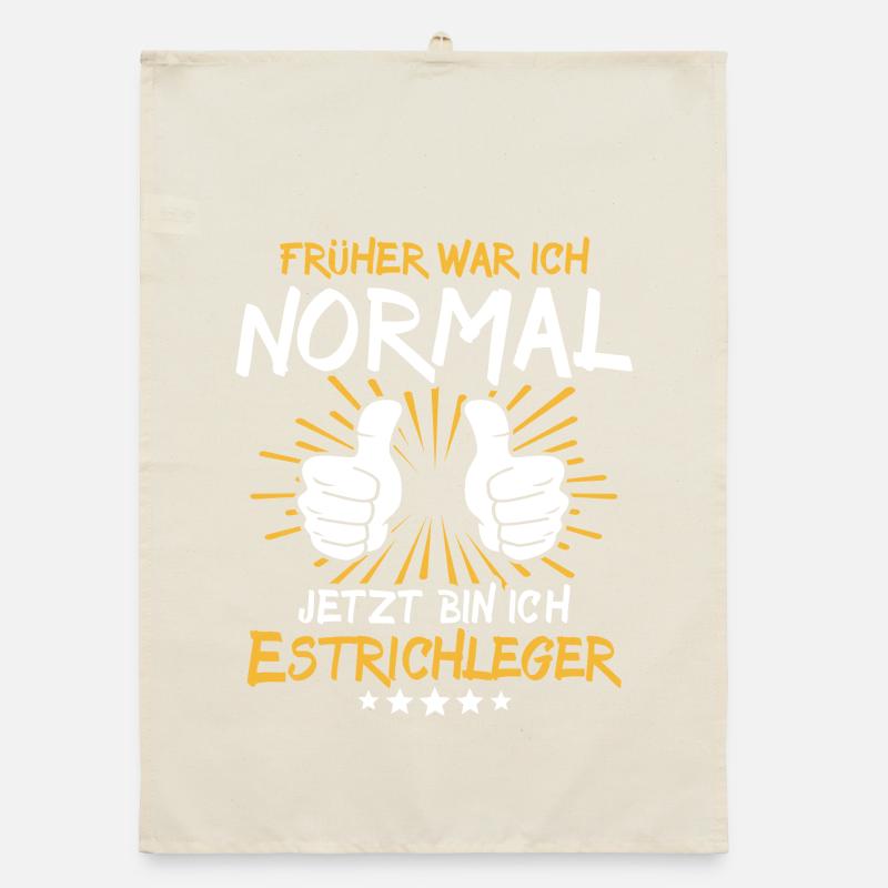 Screed Layer Saying Organic dish towel