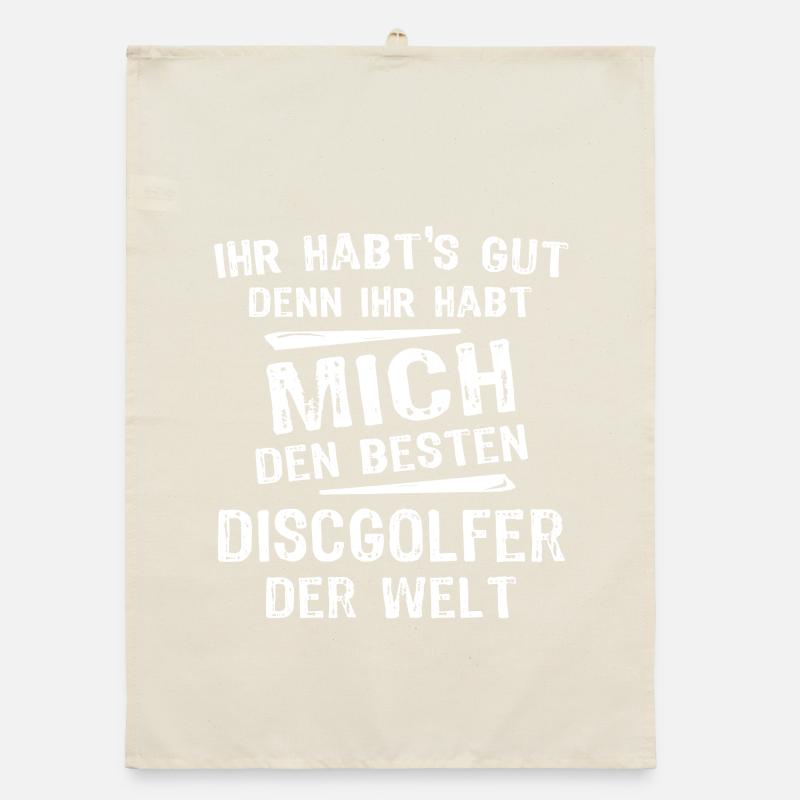 Disc golfeurs Torchon bio