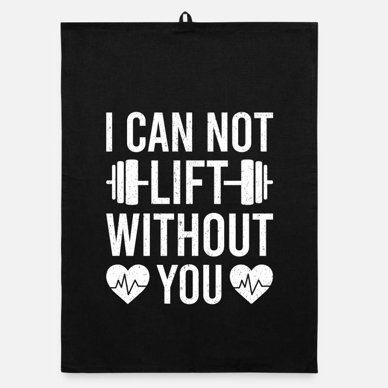 Powerlifting Bodybuilder I Can Not Lift Without Organic dish towel