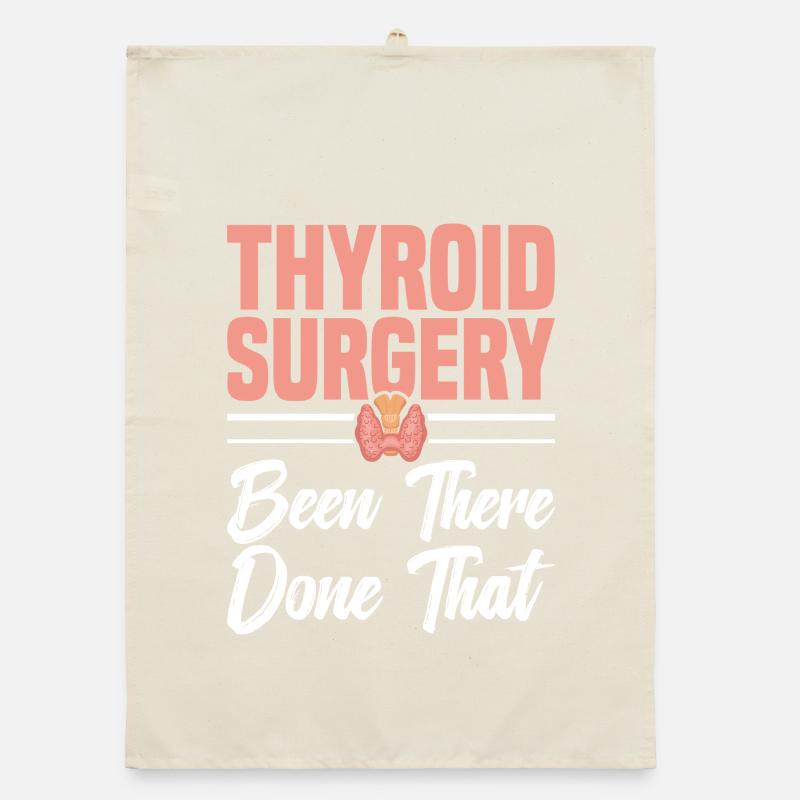 Articles pour la chirurgie d’ablation de la thyroïde Réparation de la thyroïde Torchon bio