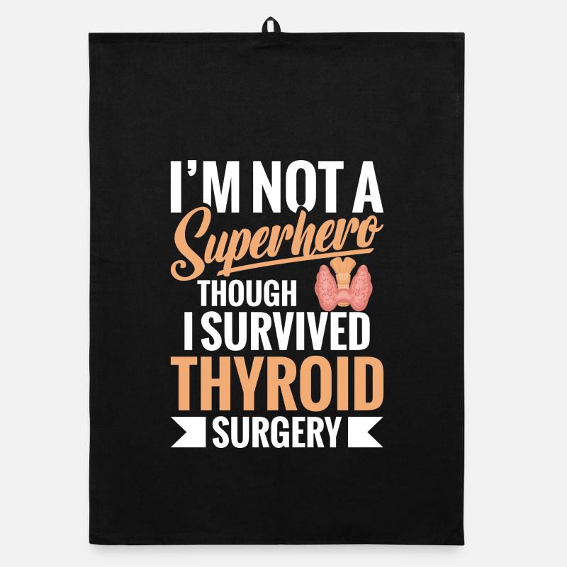  Thyoid Repair Recovery Essentials Thyroid Surgery Organic dish towel