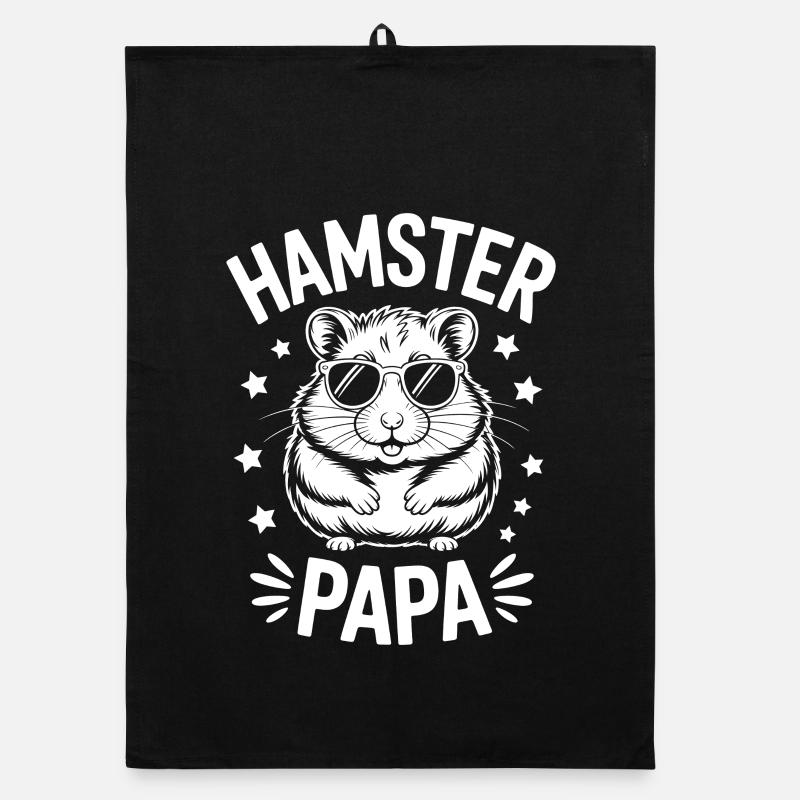 Hamster Sayings Hamster Funny Hamster Gift Organic dish towel