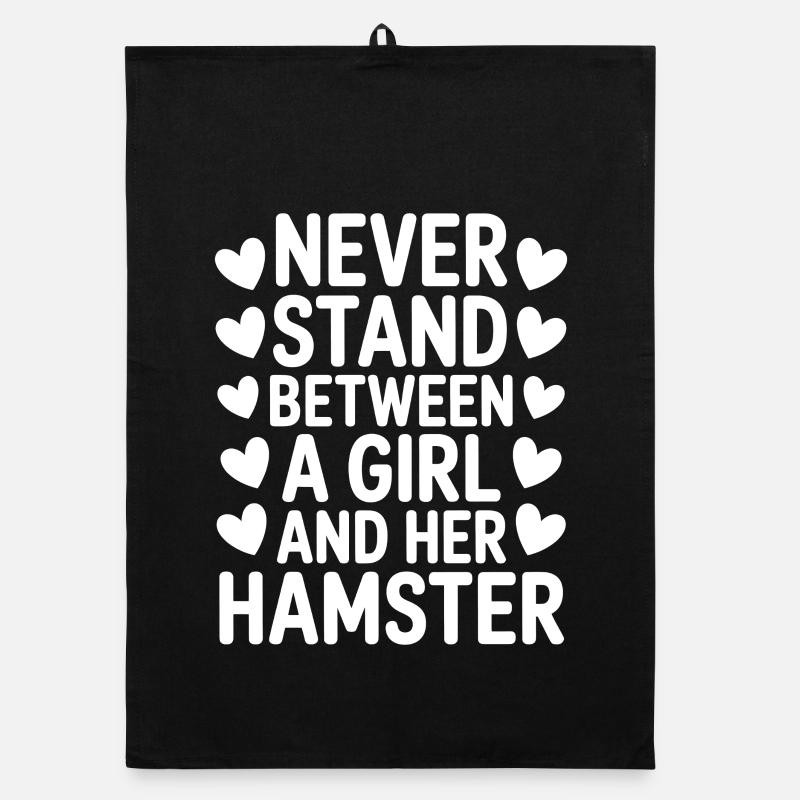 Hamster Sayings Hamster Funny Hamster Gift Organic dish towel
