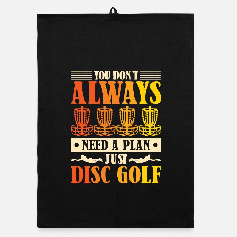 Cadeaux de disc golf Disc Golf Torchon bio