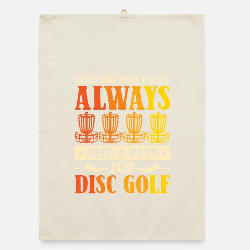 Cadeaux de disc golf Disc Golf Torchon bio
