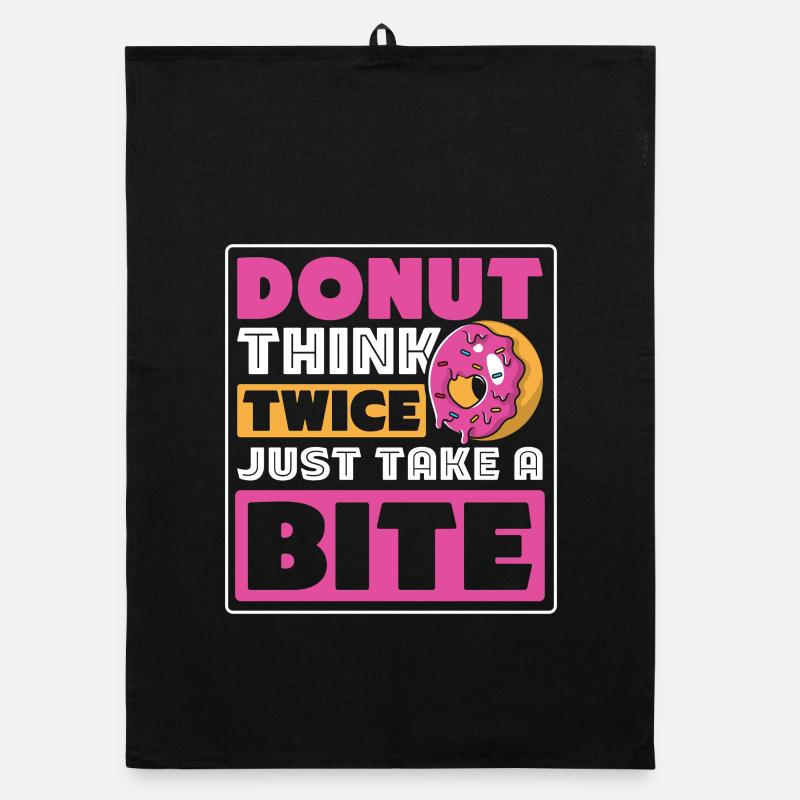 Restauration rapide en donuts Torchon bio