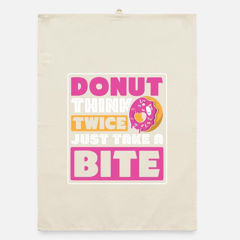 Restauration rapide en donuts Torchon bio