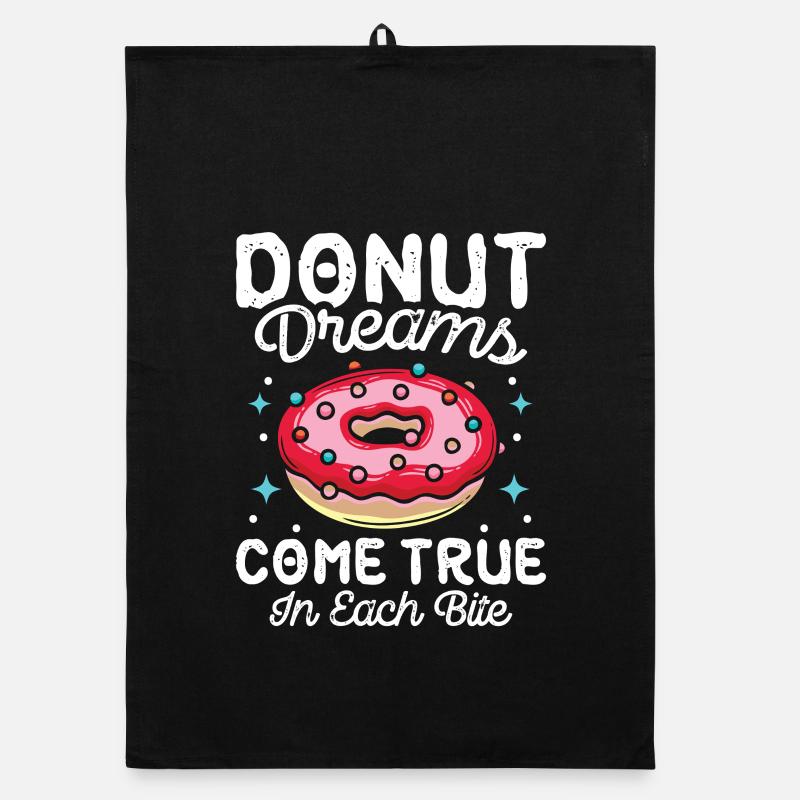 Restauration rapide en donuts Torchon bio