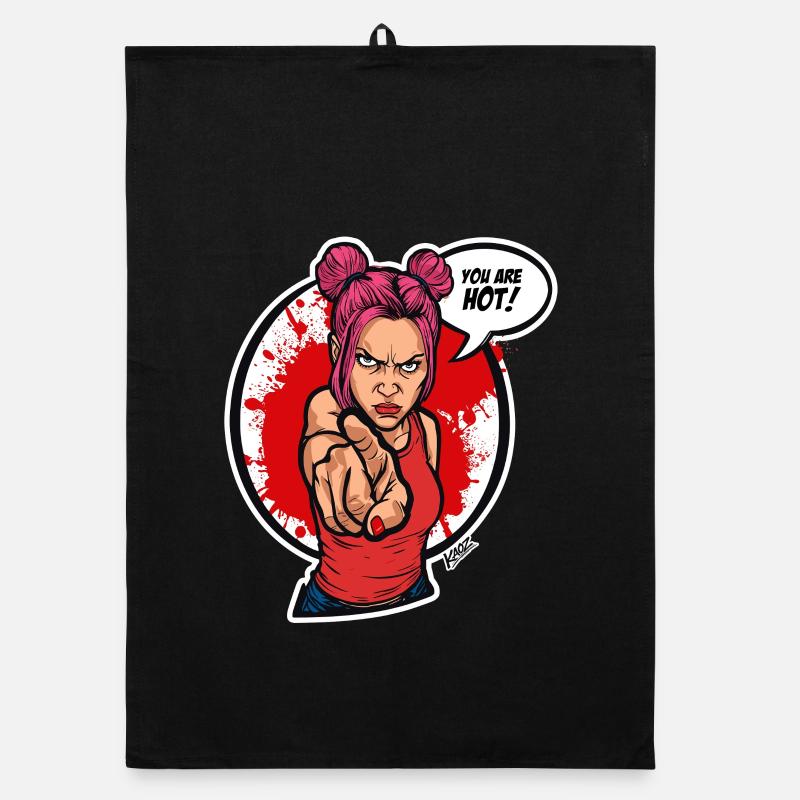 Diva du pouvoir pointeur Torchon bio