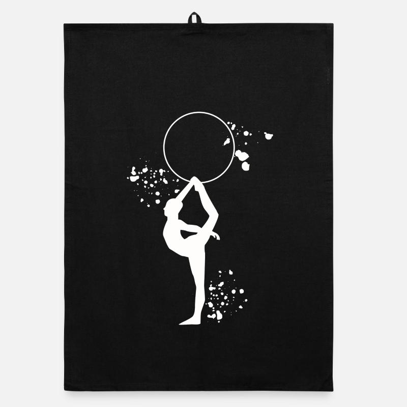 Gymnastics Hoops Rhythmic Gymnastics Organic dish towel