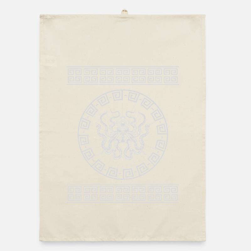 Kryptischer Tentakelstern Organic Geschirrtuch