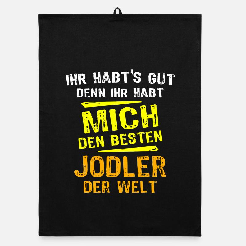 Cadeau de Yodelling Torchon bio