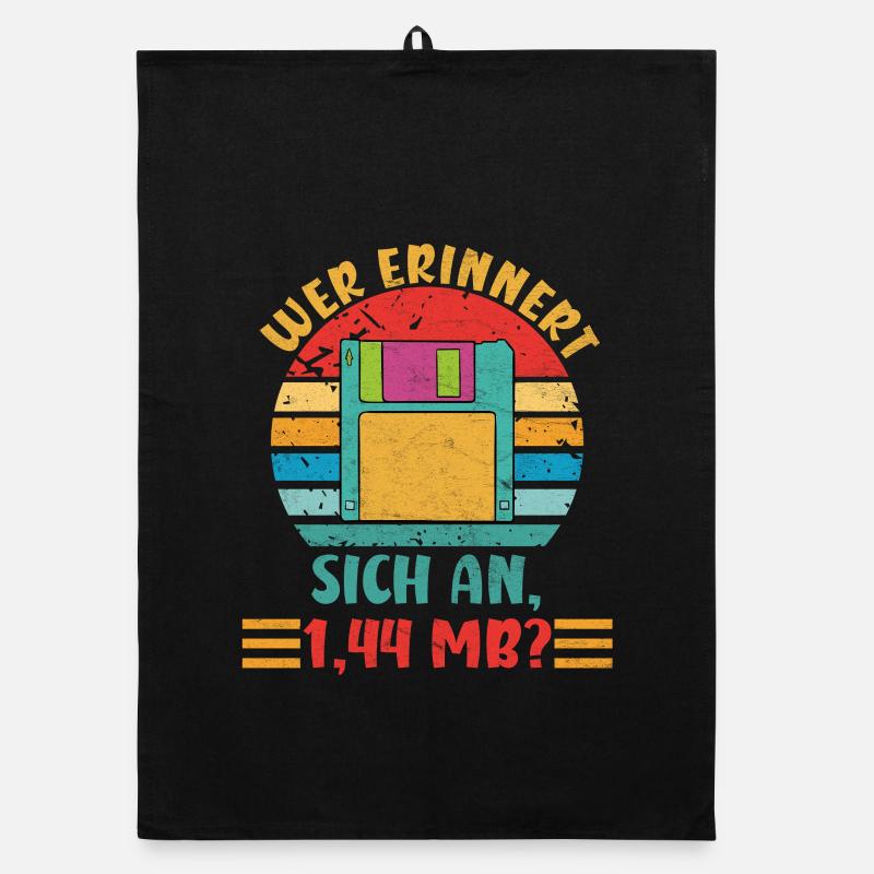 Coder WHO REMEMBERS 1.44 MB? FUNNY Organic dish towel