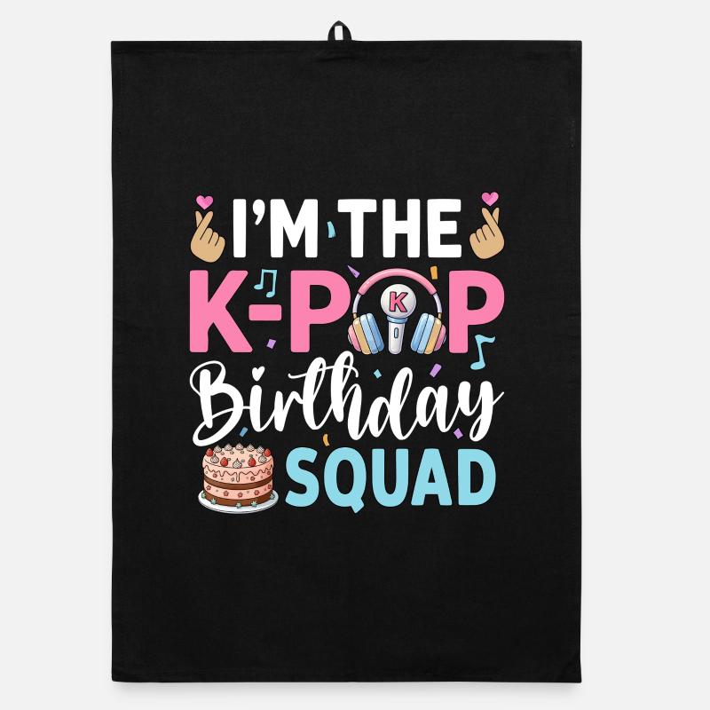 I'm The K-Pop Birthday Squad Organic Geschirrtuch