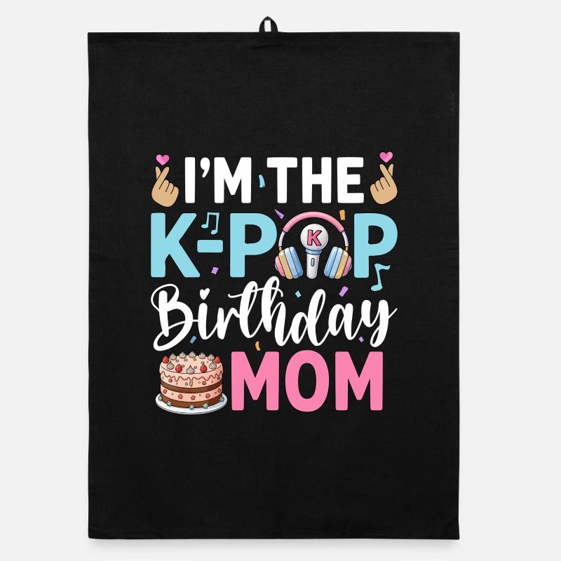 I'm The K-Pop Birthday Mom Organic Geschirrtuch
