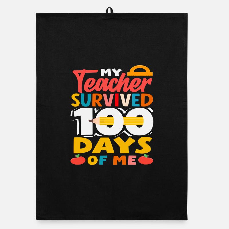 Le professeur a tenu 100 jours avec moi Torchon bio