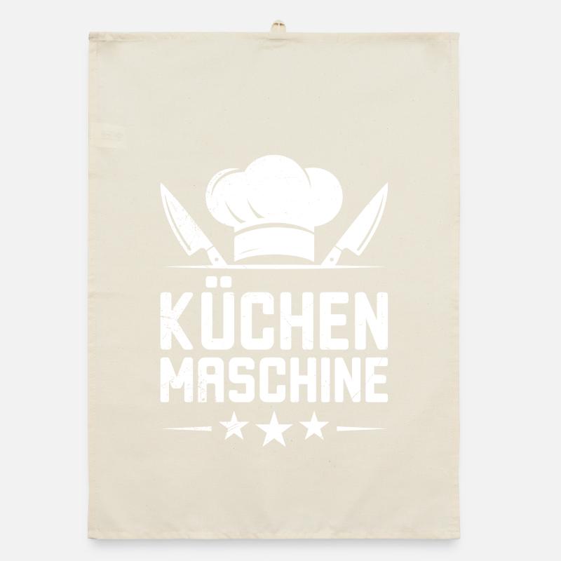 Chef's Clothes KITCHEN MACHINE Fun Organic dish towel