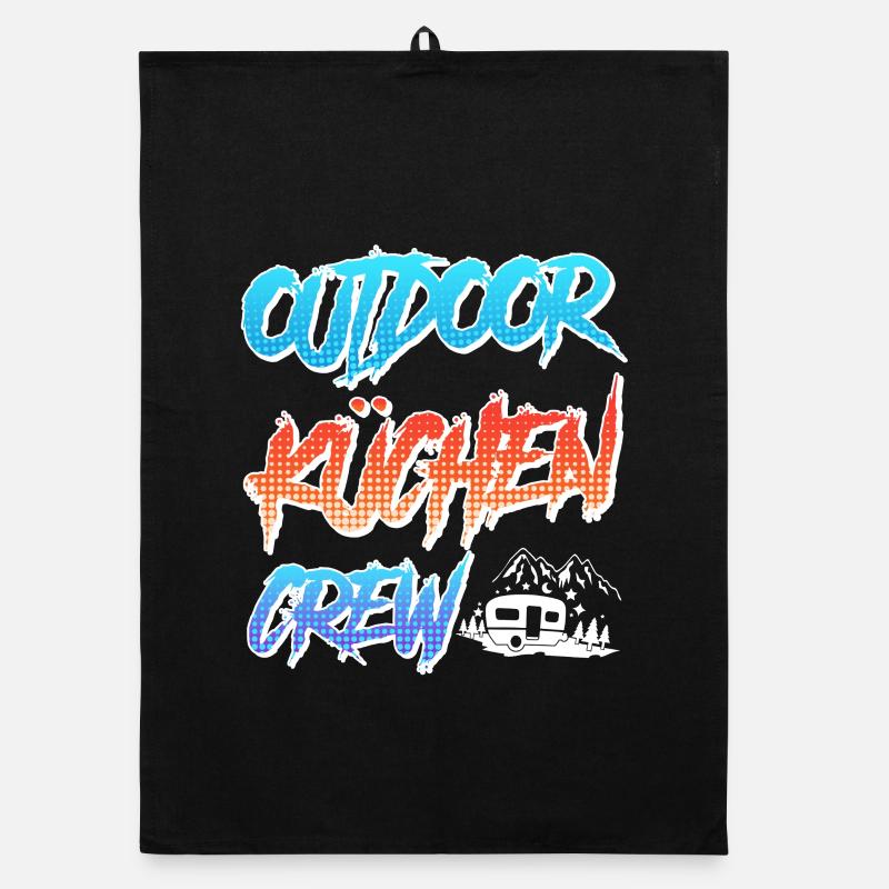 Chef OUTDOOR KITCHENS CREW Funny Organic dish towel