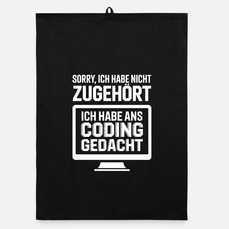 Ich habe Coding gedacht Organic Geschirrtuch