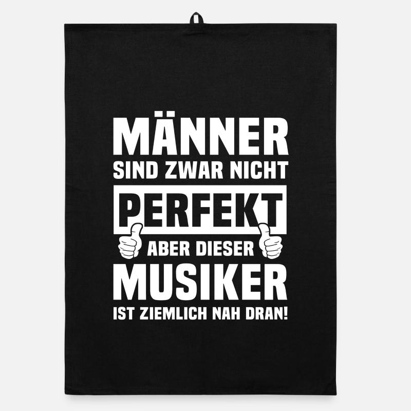 Musiker Organic Geschirrtuch