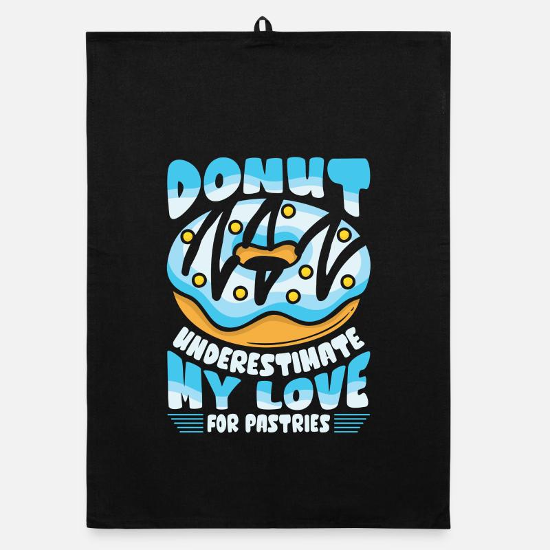 Restauration rapide en donuts Torchon bio