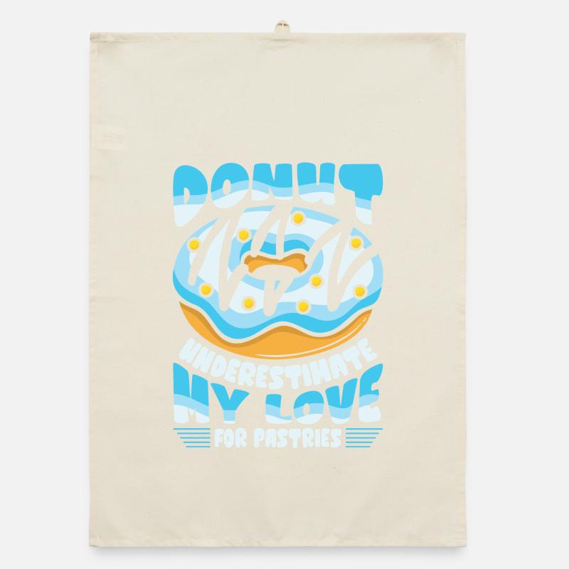 Restauration rapide en donuts Torchon bio