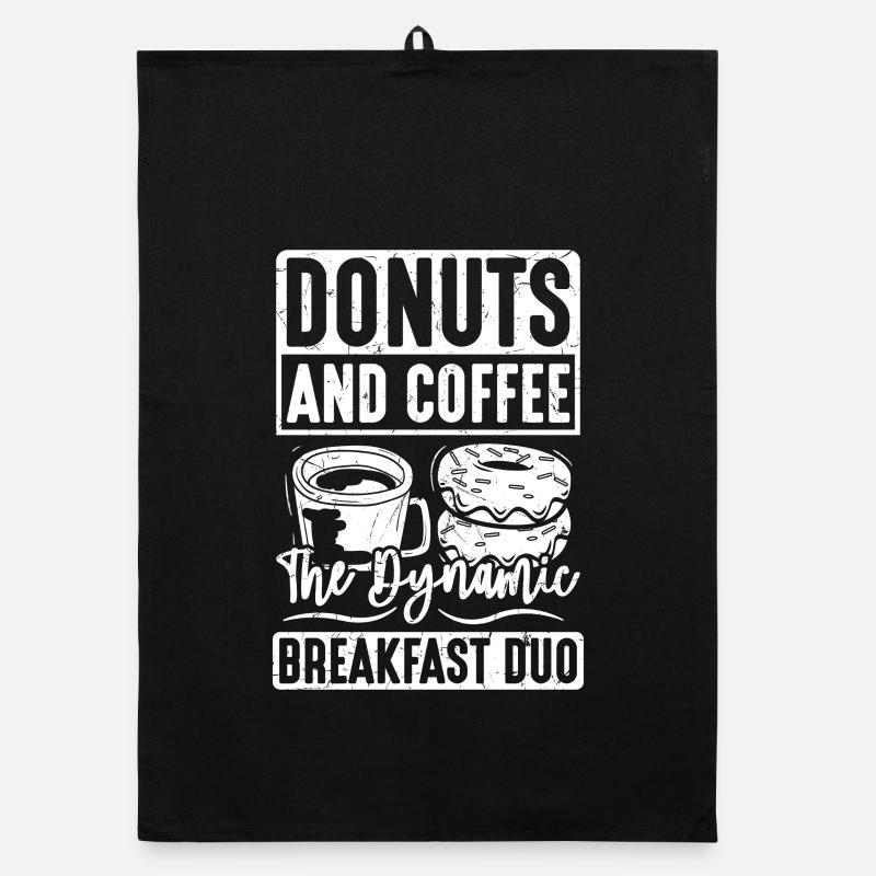 Restauration rapide en donuts Torchon bio