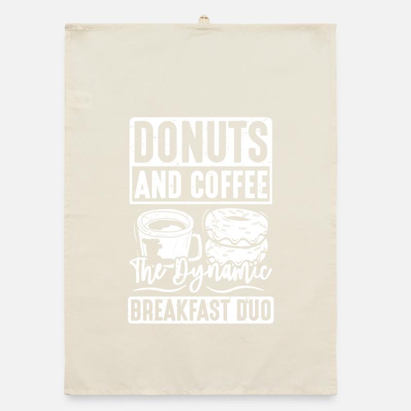 Restauration rapide en donuts Torchon bio