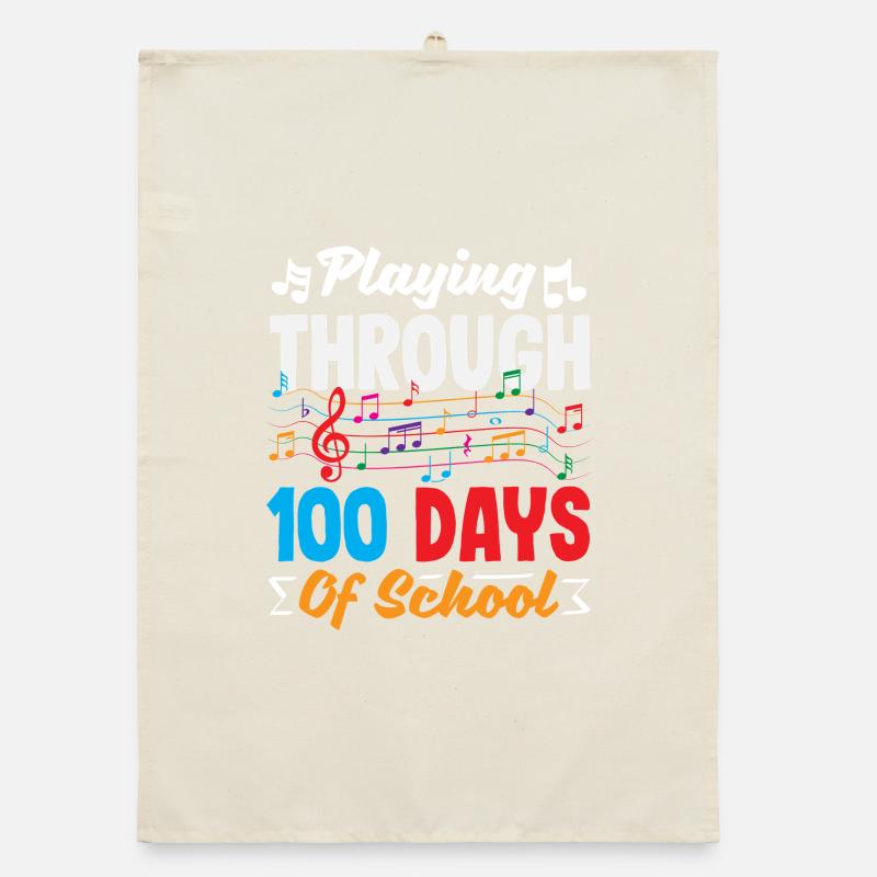 Conception de partitions musicales à l’école 100 Days Torchon bio