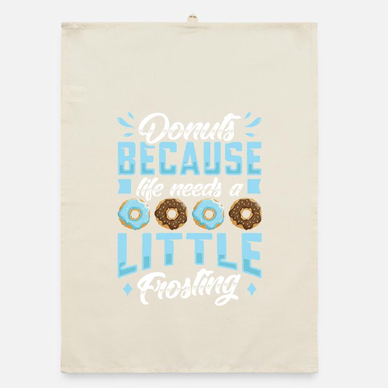 Restauration rapide en donuts Torchon bio