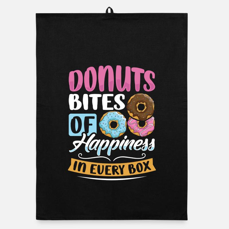 Restauration rapide en donuts Torchon bio