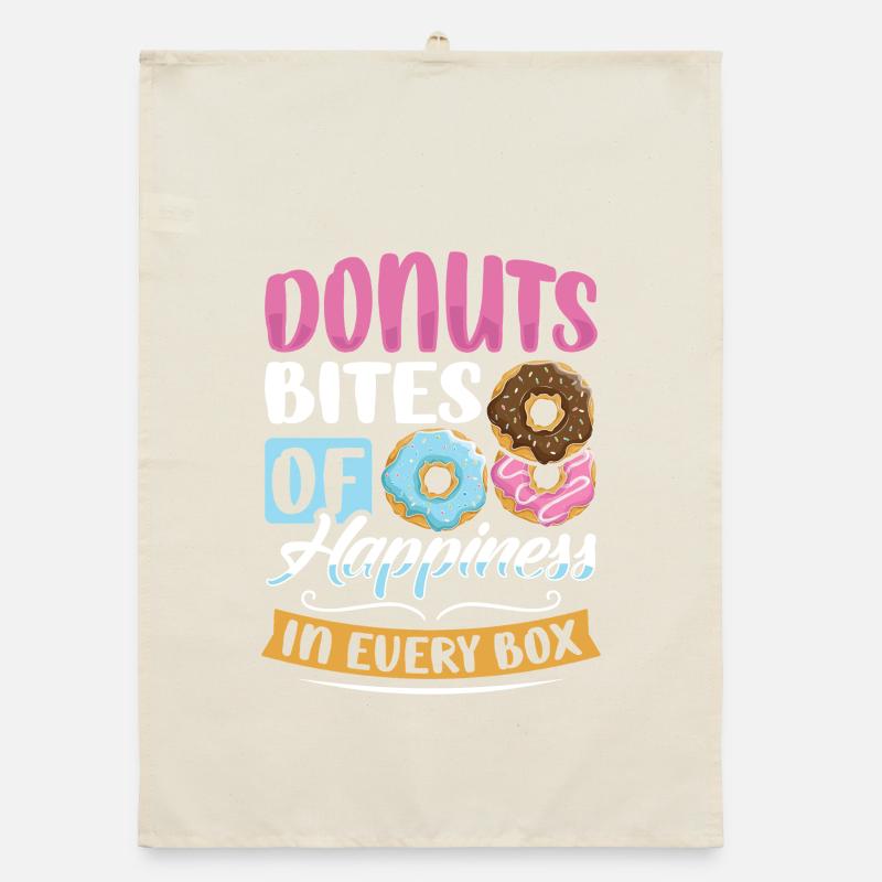 Restauration rapide en donuts Torchon bio