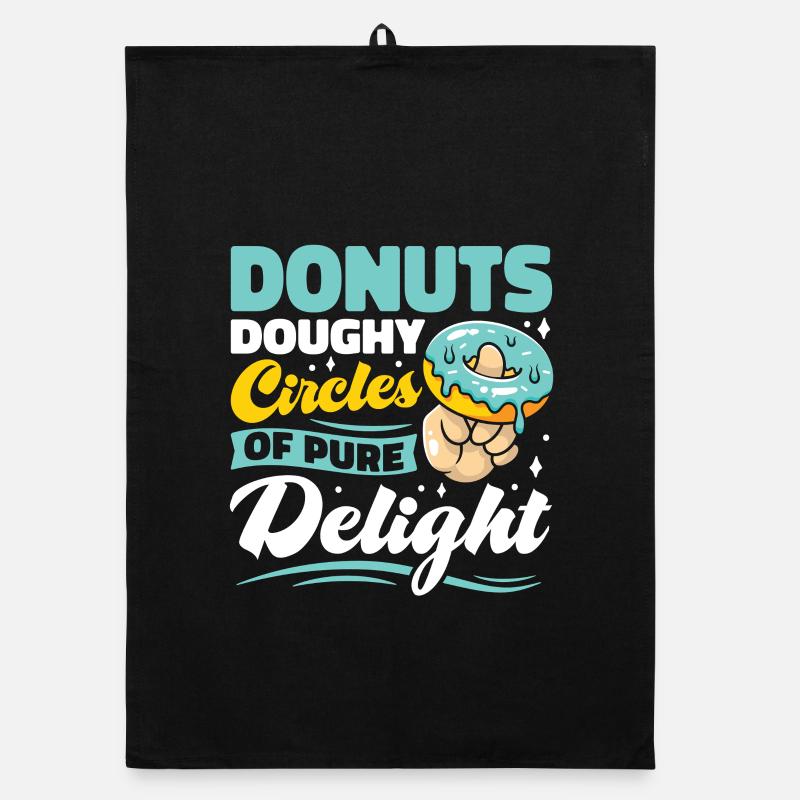 Restauration rapide en donuts Torchon bio