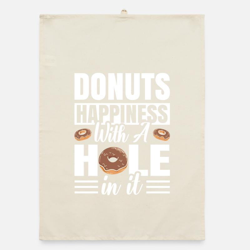 Restauration rapide en donuts Torchon bio