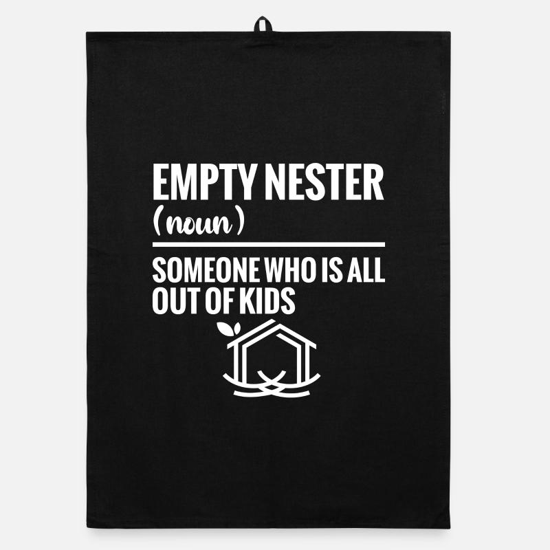 Empty Nester High School Graduate Son Emtpy Nester Organic dish towel