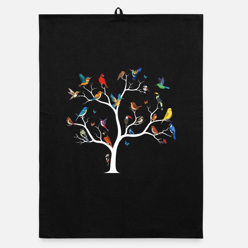 Bird Watching Birding Bird Watcher Vogel-Nerd Organic Geschirrtuch