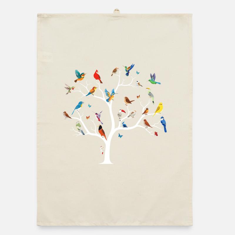 Bird Watching Birding Bird Watcher Vogel-Nerd Organic Geschirrtuch