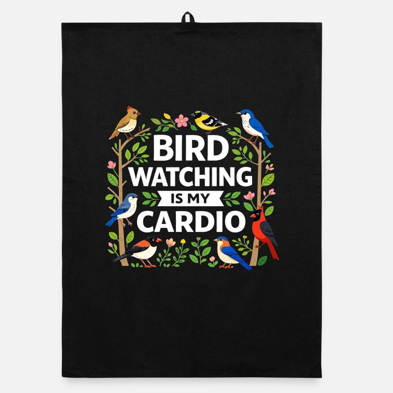 Bird Watching Birding Bird Watcher Vogel-Nerd Organic Geschirrtuch