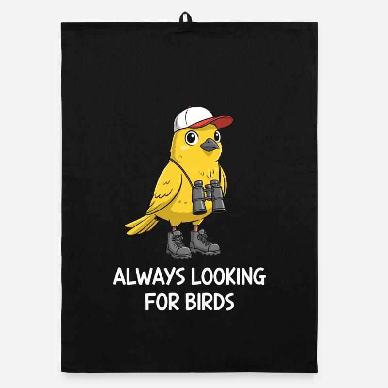 Bird Watching Birding Bird Watcher Vogel-Nerd Organic Geschirrtuch
