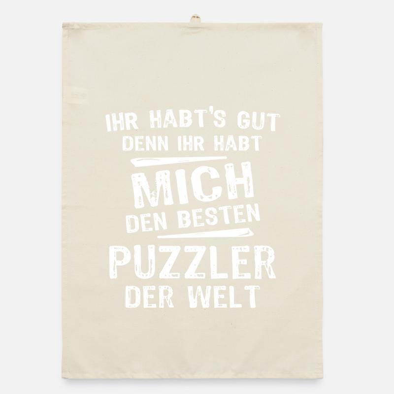 Puzzler Organic Geschirrtuch