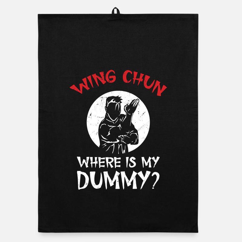 Wing Chun Lehrerausbildung Kampfsport Organic Geschirrtuch