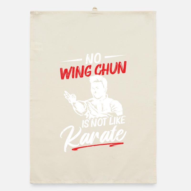  Wing Chun Instructor Training Martial Arts Wing Organic dish towel