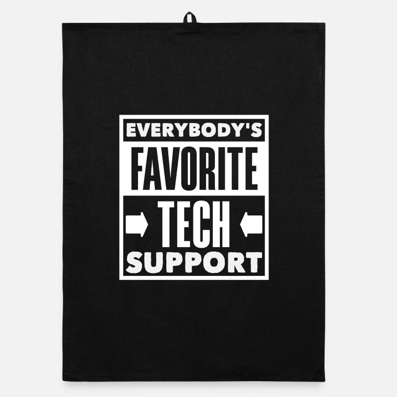 L’administrateur IT du support technique préféré de tous Torchon bio