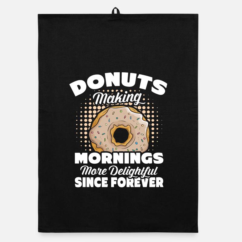 Restauration rapide en donuts Torchon bio