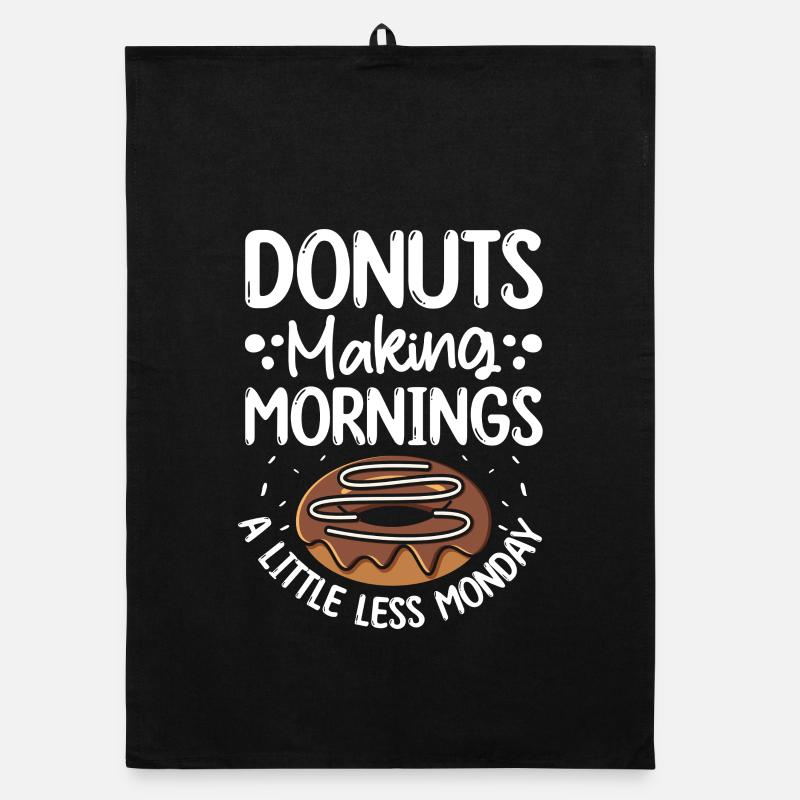 Restauration rapide en donuts Torchon bio