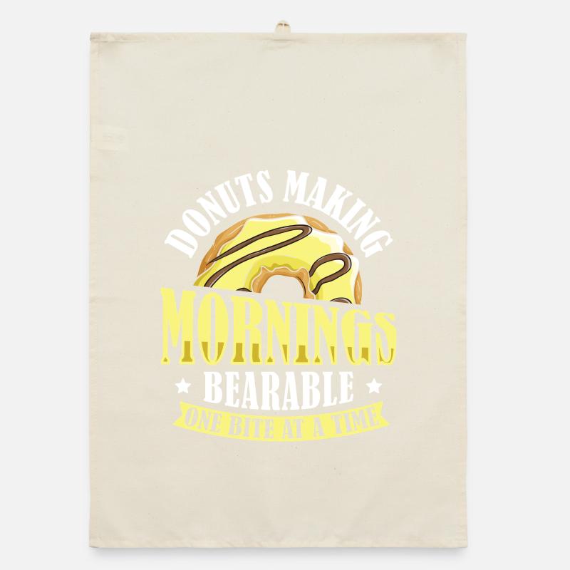 Restauration rapide en donuts Torchon bio