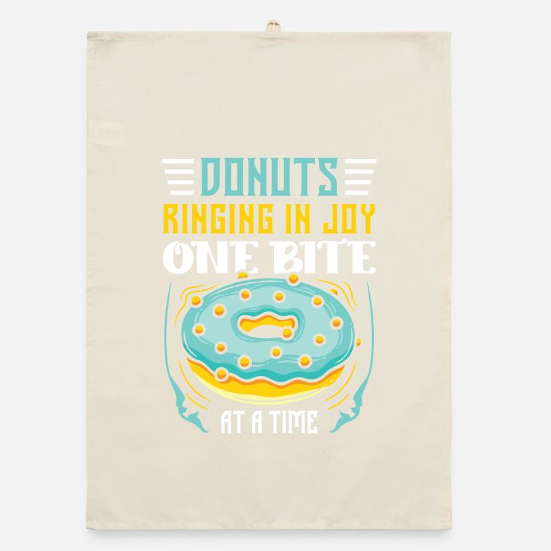 Restauration rapide en donuts Torchon bio