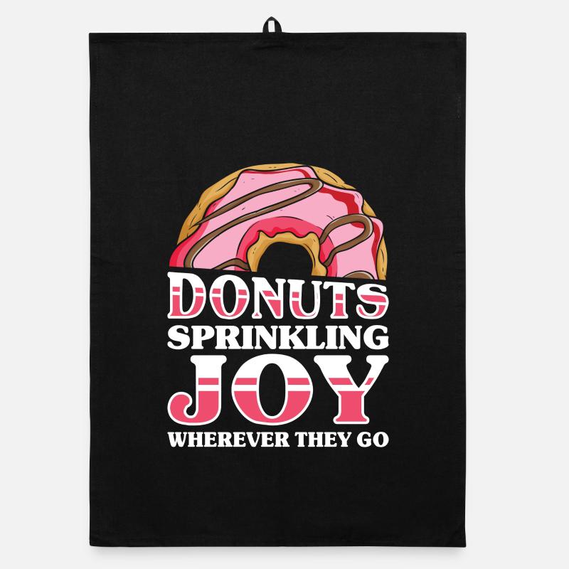 Restauration rapide en donuts Torchon bio