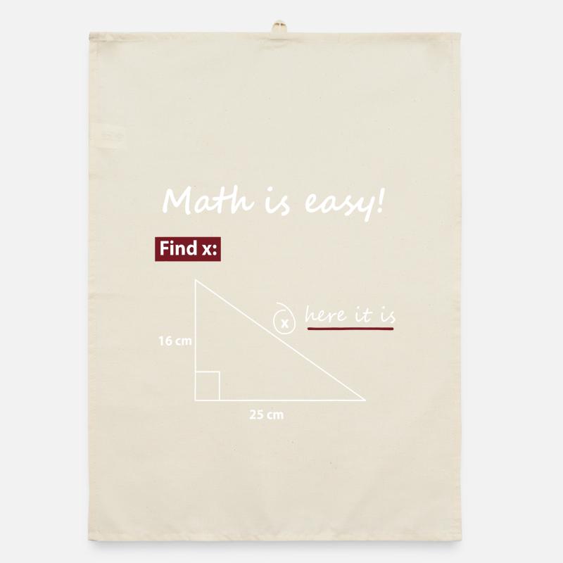 Trouver X Triangle Math Art Torchon bio