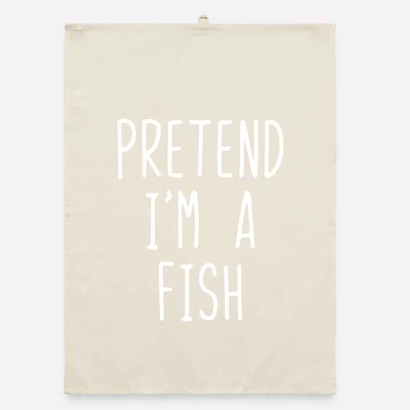 Pretend I'm a Fish Organic dish towel